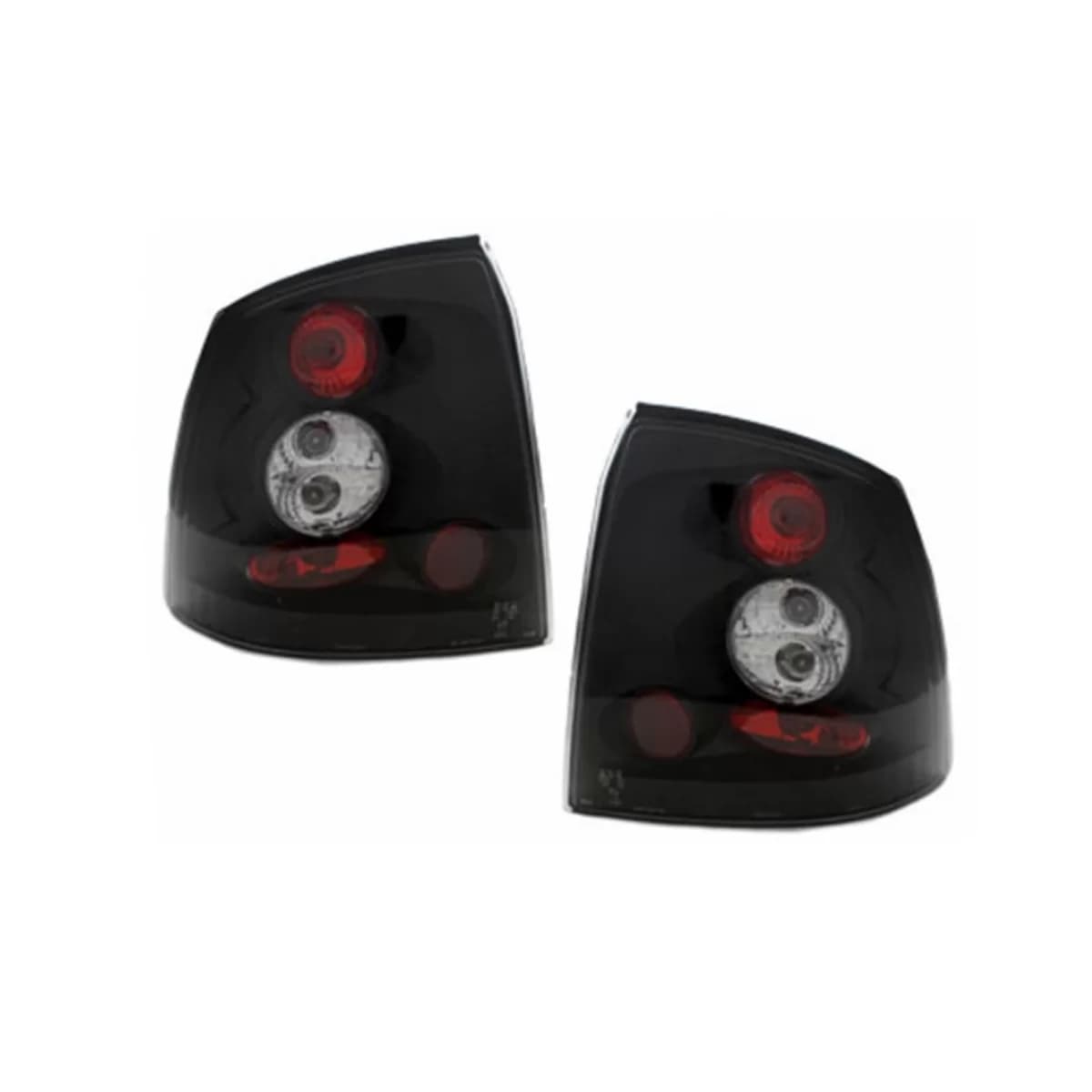 Taillights suitable for Opel Astra G Hatchback (1998-02.2004) Black