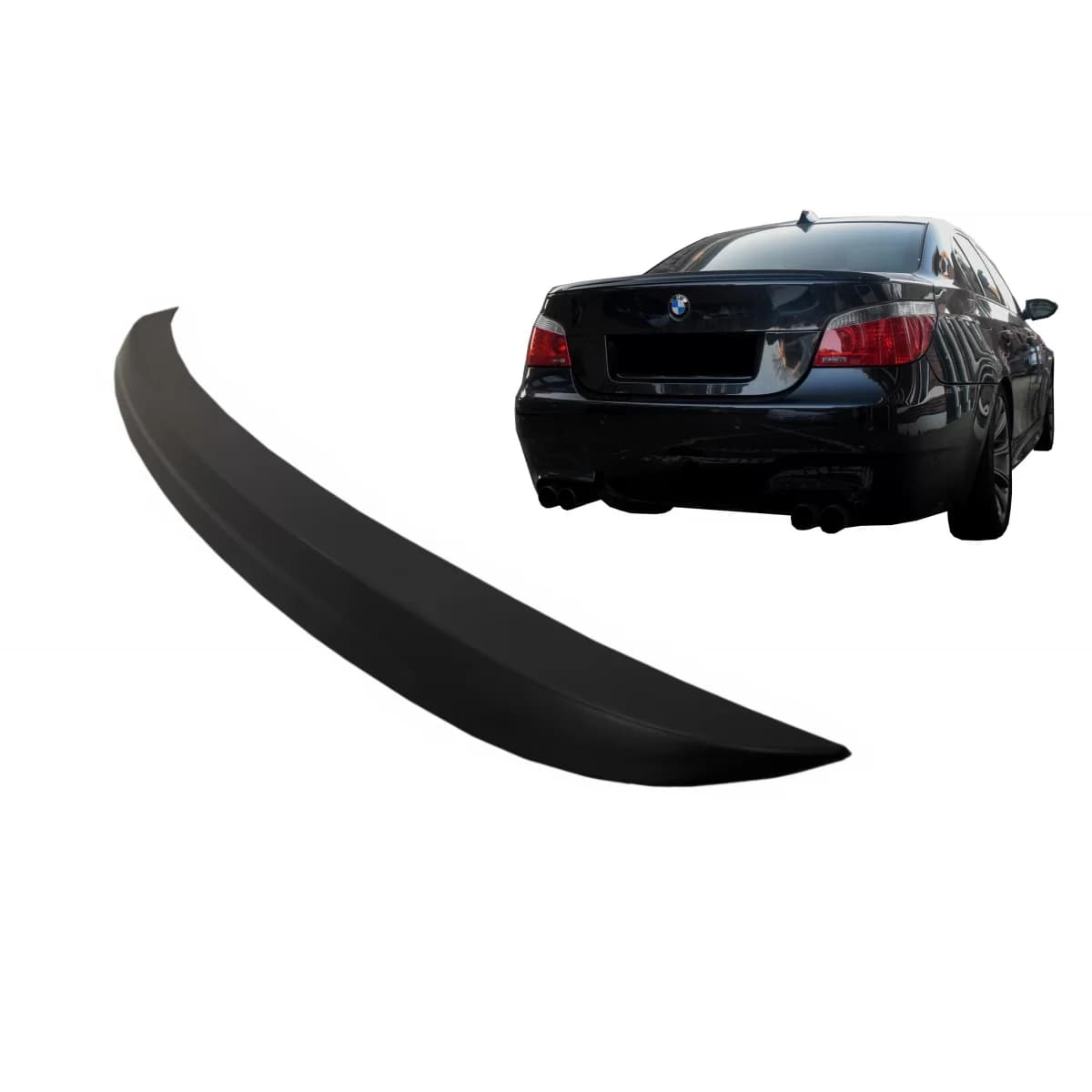 Trunk Spoiler suitable for BMW E60 5 Series LCI Non-LCI (2003-2010) M-Technik Design