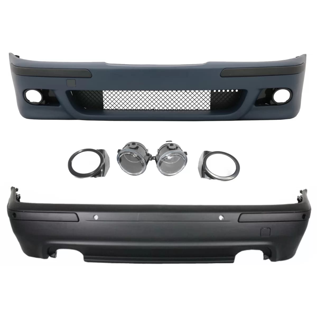 Body Kit suitable for BMW 5 Series E39 (1995-2003) with Fog Lights Covers M5 Design