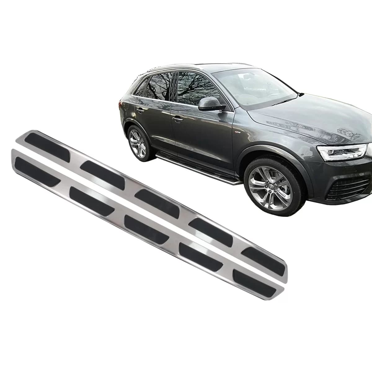 Running boards Side Steps suitable for Audi Q3 8U (2011-2017) Off-Road SUV