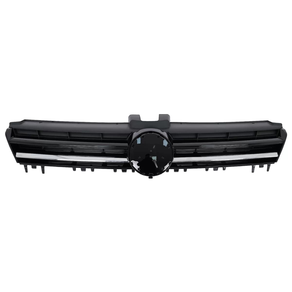 Central Grille suitable for VW Golf 7 VII (2012-2017) R-Line Design Chrome Insertions