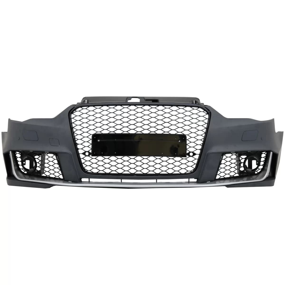 Front Bumper suitable for Audi A3 8V (2012-2015) Sedan Saloon Convertible RS3 Design Piano Black