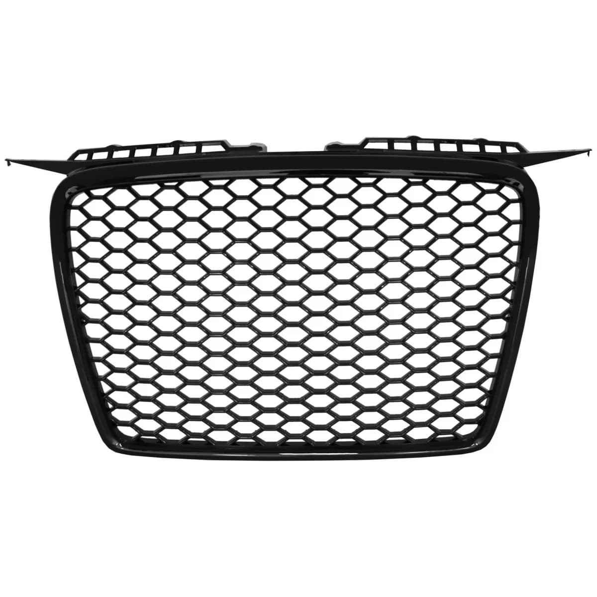 Badgeless Front Grille suitable for Audi A3 8P (2004-2007) RS Design Piano Black