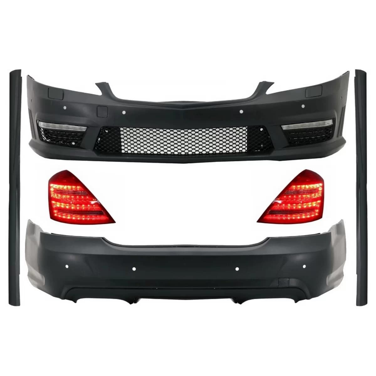 Complete Body Kit suitable for Mercedes S-Class W221 (2005-2012) LWB