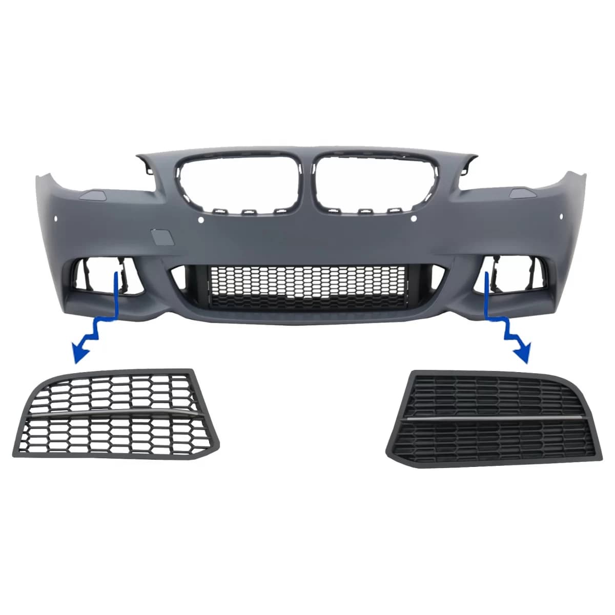 Side Grilles suitable for BMW 5 Series F10 F11 NON LCI LCI Sedan Touring (2010-2017) M-Performance Sport M550 Design