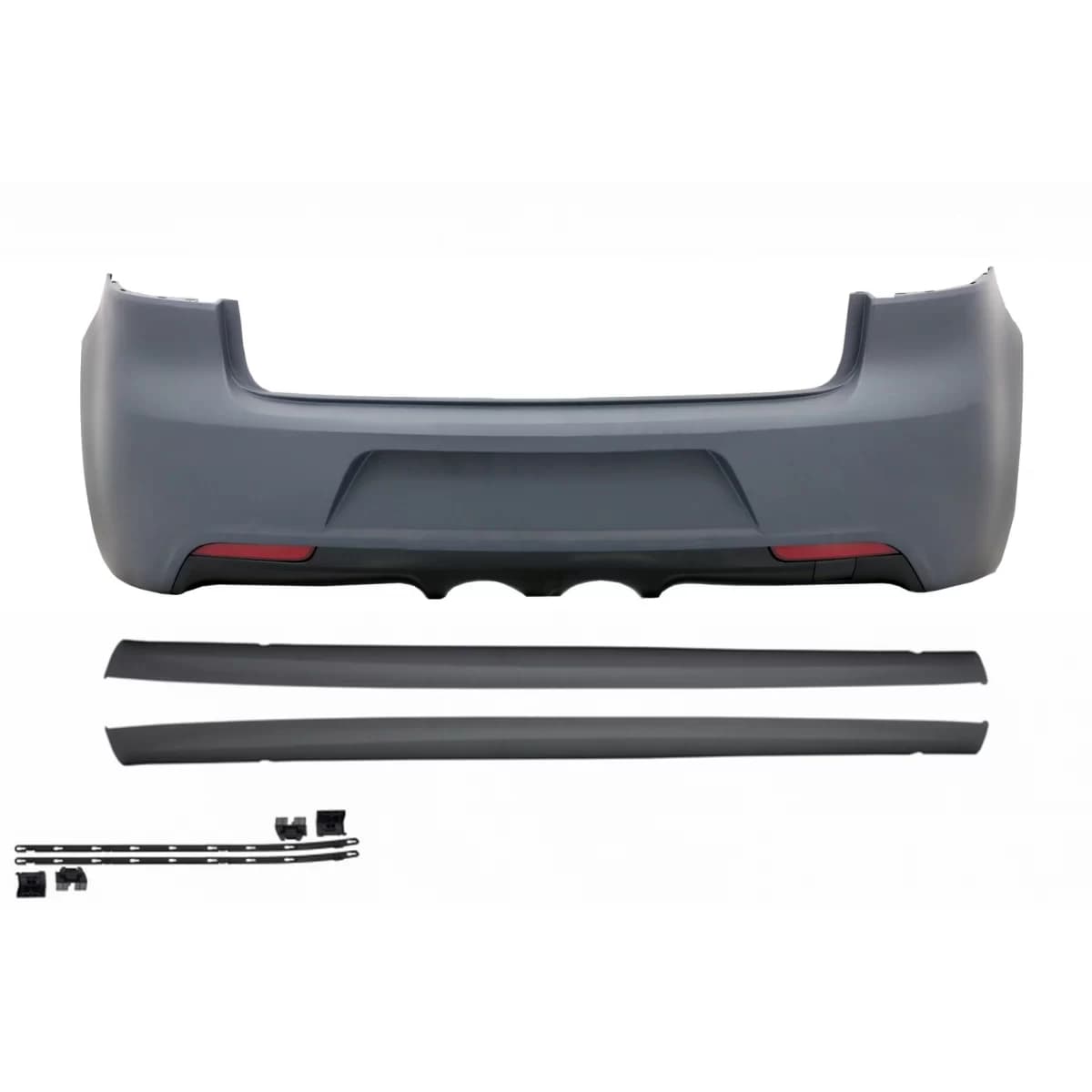 Rear Bumper with Side Skirts suitable for VW Golf VI (2008-up) R20 Design