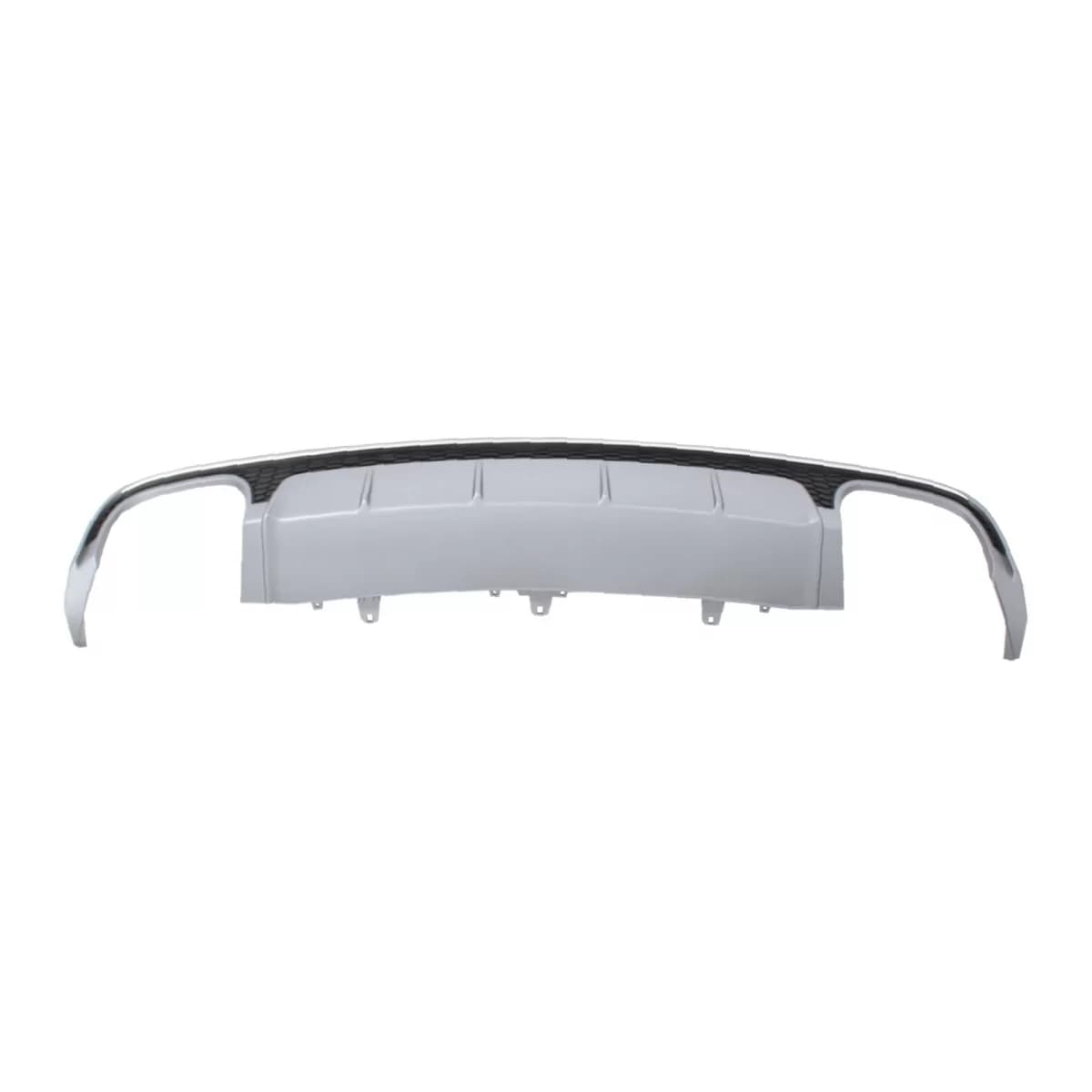 Rear Bumper Valance Diffuser suitable for Audi A6 4G S-Line Facelift (2015-2018) Limousine Avant S6 Design