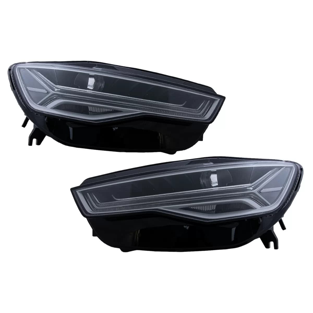 Full LED Headlights suitable for Audi A6 4G C7 (2011-2018) Facelift Matrix Design Sequential Dynamic Turning Lights