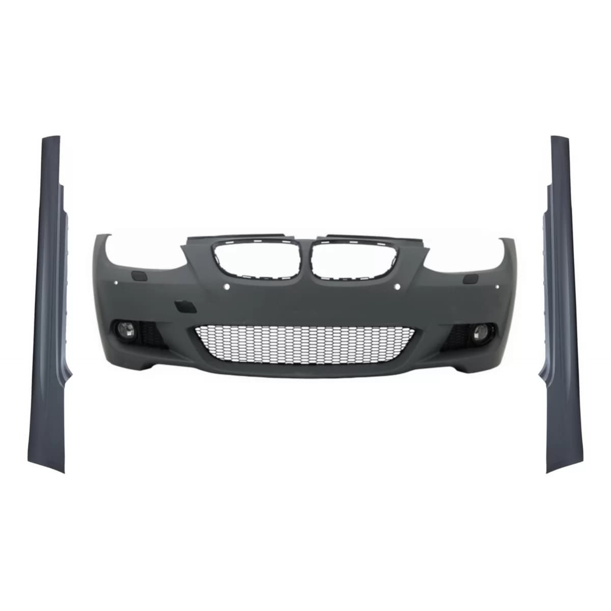 Front Bumper with Side Skirts suitable for BMW 3 Series E92 E93 (2006-2009) Non-LCI Coupe Cabrio M3 M-Technik Look