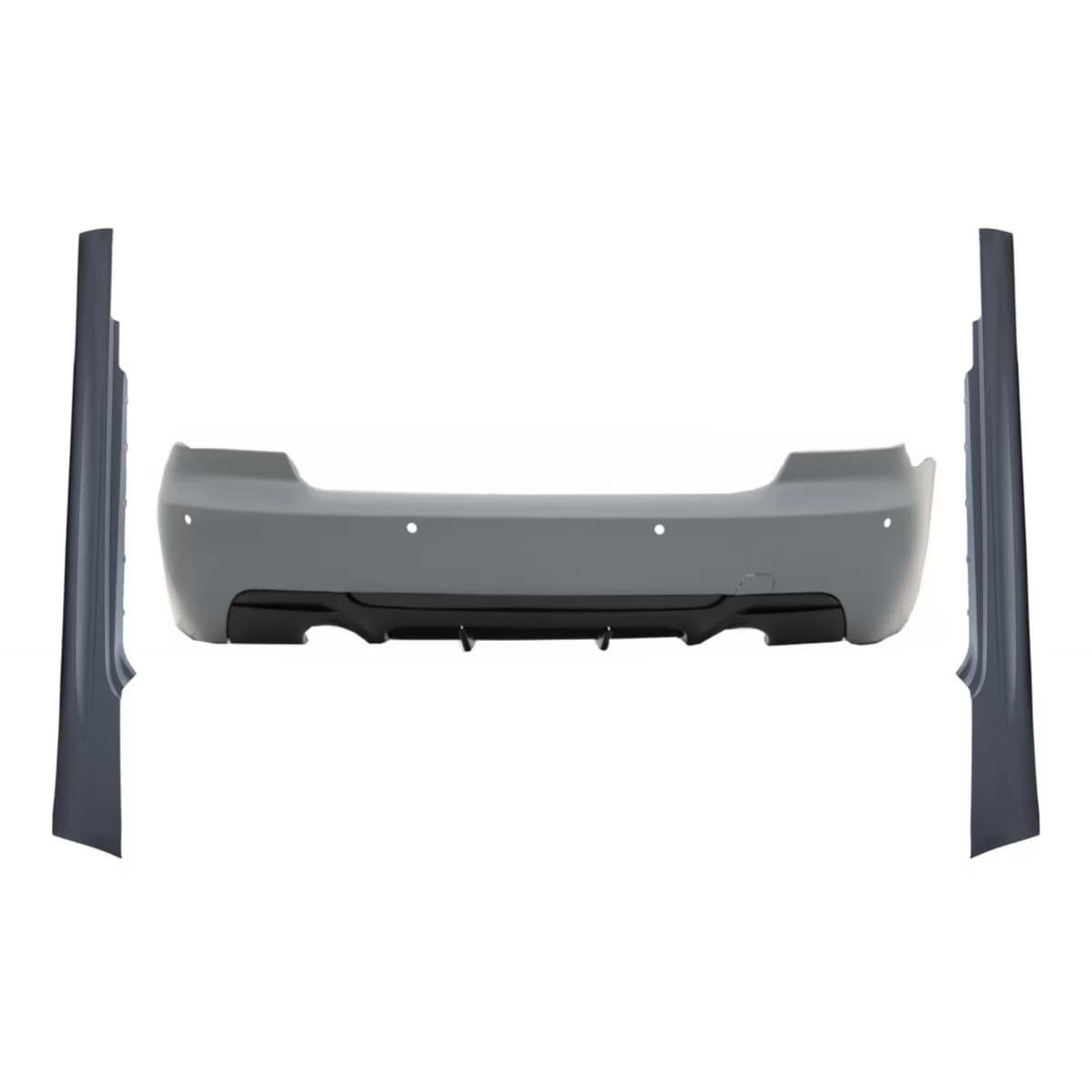 Rear Bumper with Side Skirts suitable for BMW 3 Series E92/E93 Coupe Cabriolet (2006-2013) M-Performance M Sport Design