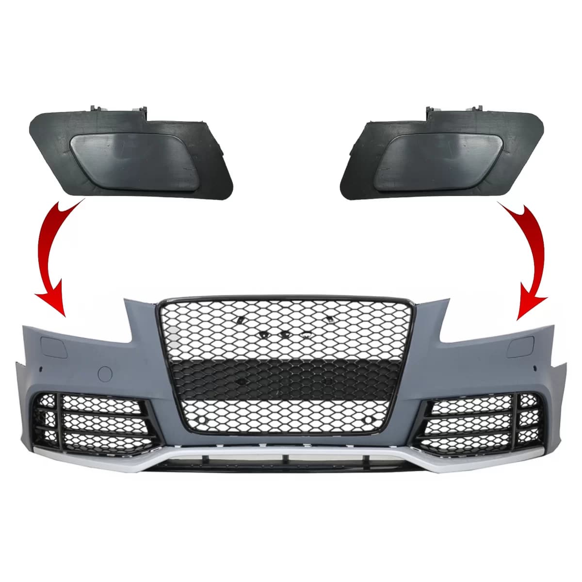 SRA Covers Front Bumper suitable for Audi A5 8T (2008-2016) RS5 Design