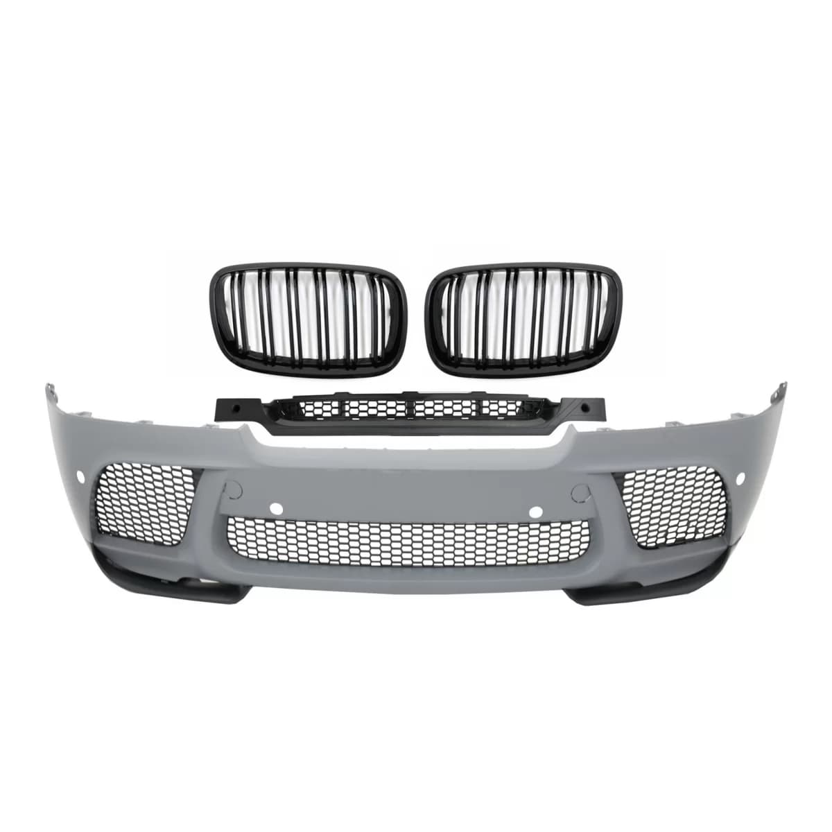 Front Bumper with Kidney Grilles suitable for BMW X6 E71 (2008-2014) M Performance Design