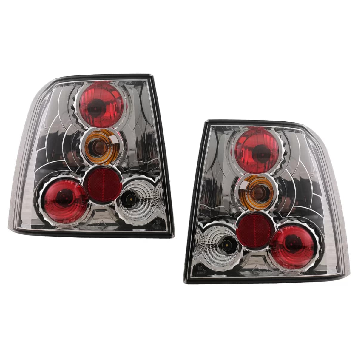Taillights suitable for VW Passat B5 Sedan (11.1996-08.2000) Chrome