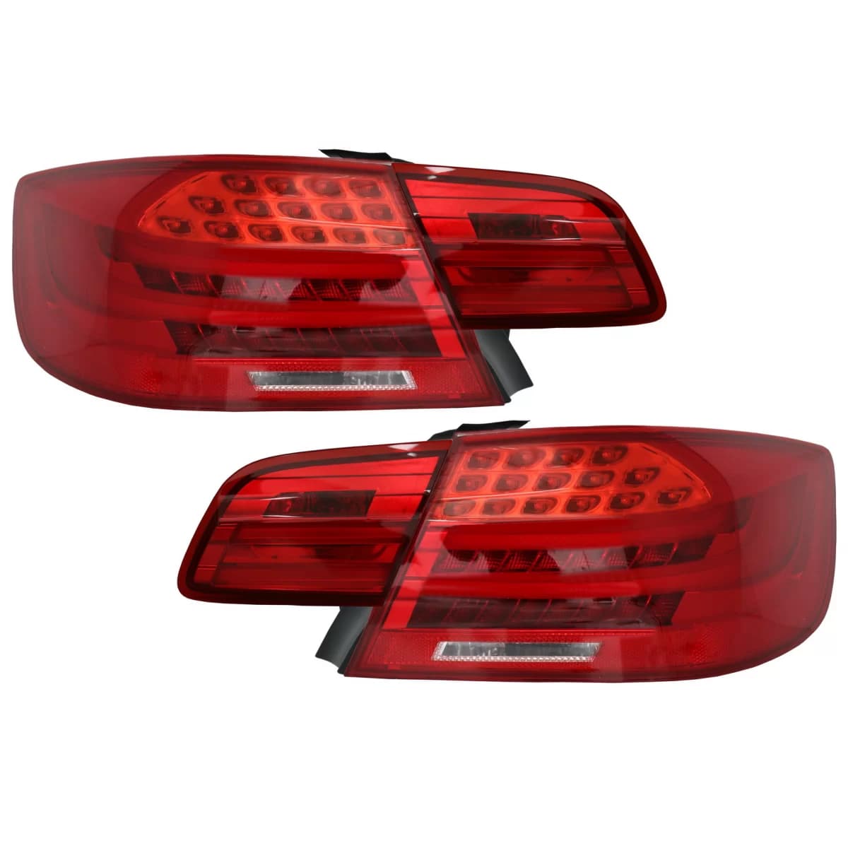 LED Taillights suitable for BMW 3 Series E92 Coupe Pre LCI (2006-2010) Red Clear