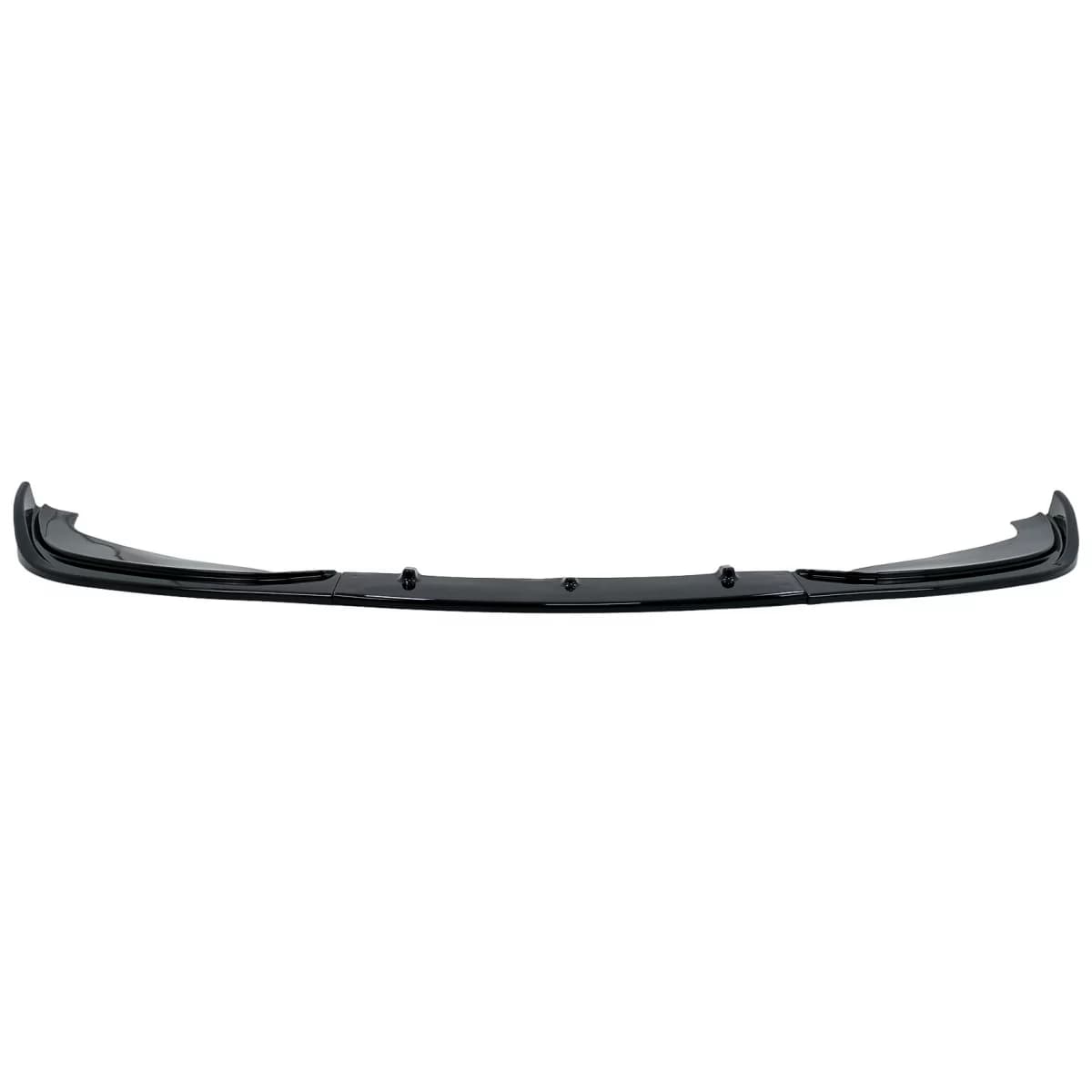 Front Bumper Spoiler Lip suitable for BMW 3 Series E46 M3 Sedan Touring (1998-2004) Piano Black Add On