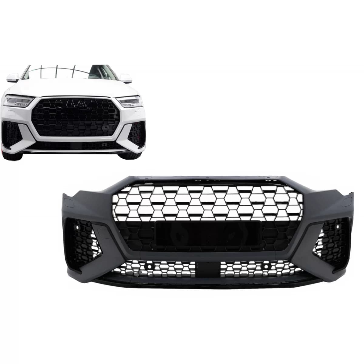 Front Bumper suitable for Audi Q3 F3 CUV (2018-2021) RS Design
