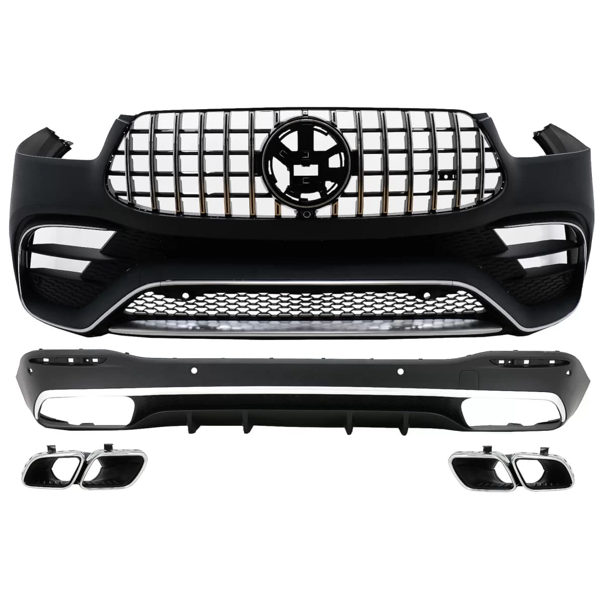 Body Kit suitable for Mercedes GLE W167 SUV Sport Line (2019-Up) GLE 63S Design