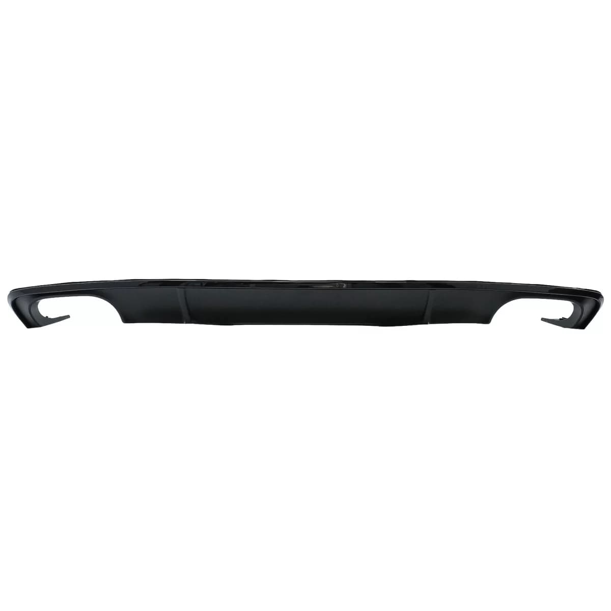 Rear Bumper Valance Diffuser suitable for Audi A4 B9 8W Sedan Avant (2016-2018) Black S4 Design For S-line