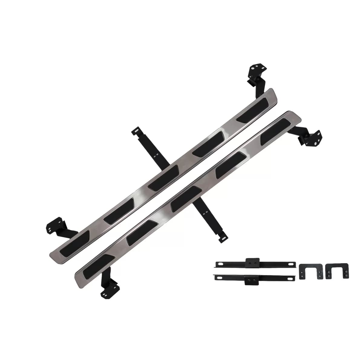 Running Boards Side Steps suitable for Audi Q7 4M (2016-2019) Off-Road SUV