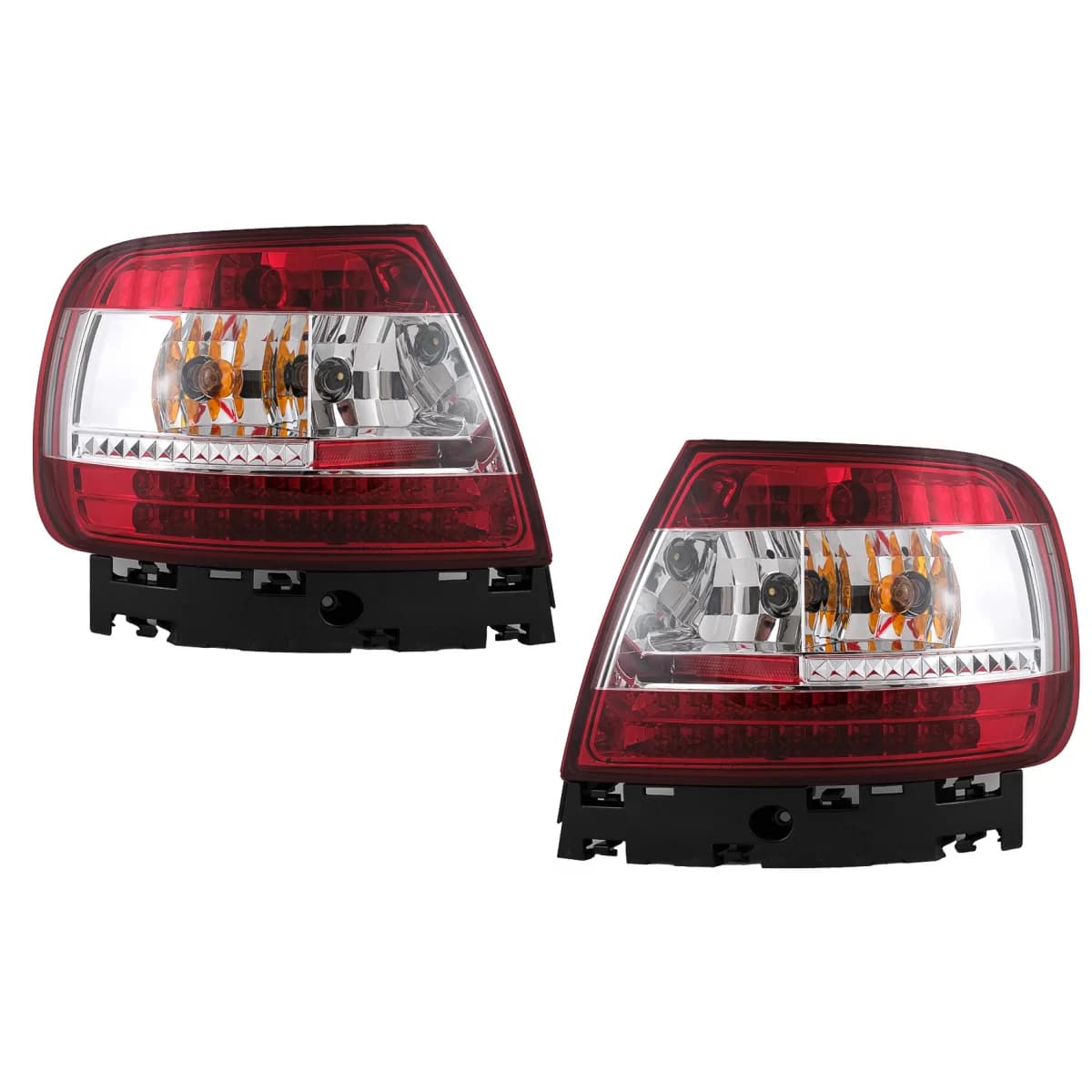 LED Taillights suitable for Audi A4 B5 8D (1994-2000) Limousine Red Clear