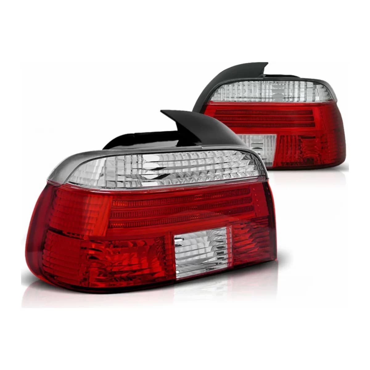 Taillights suitable for BMW 5 Series E39 Sedan (09.1995-08.2000) Red Clear