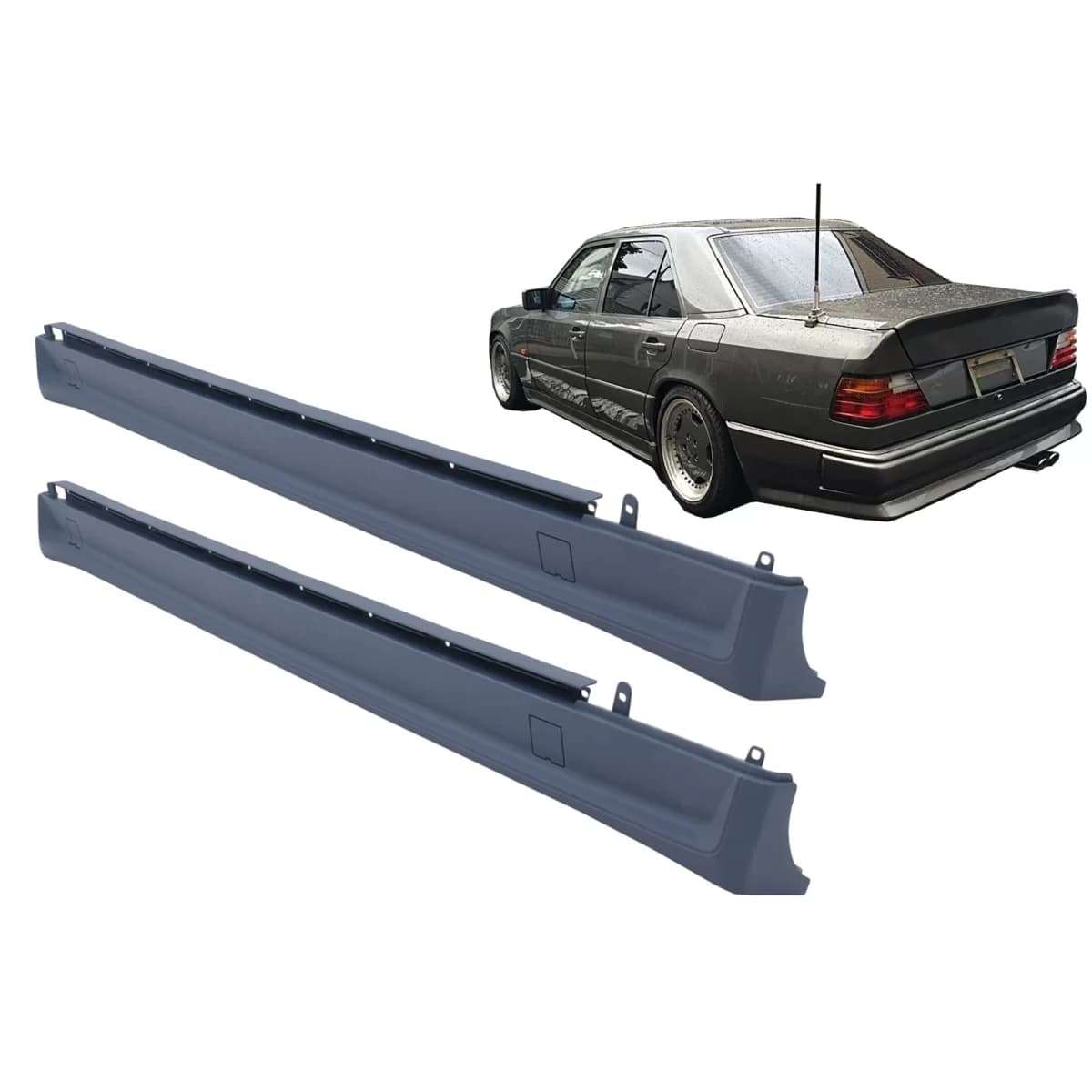 Side Skirts suitable for Mercedes E Class W124 S124 (10.1989-06.1996) Sedan Station-Wagon
