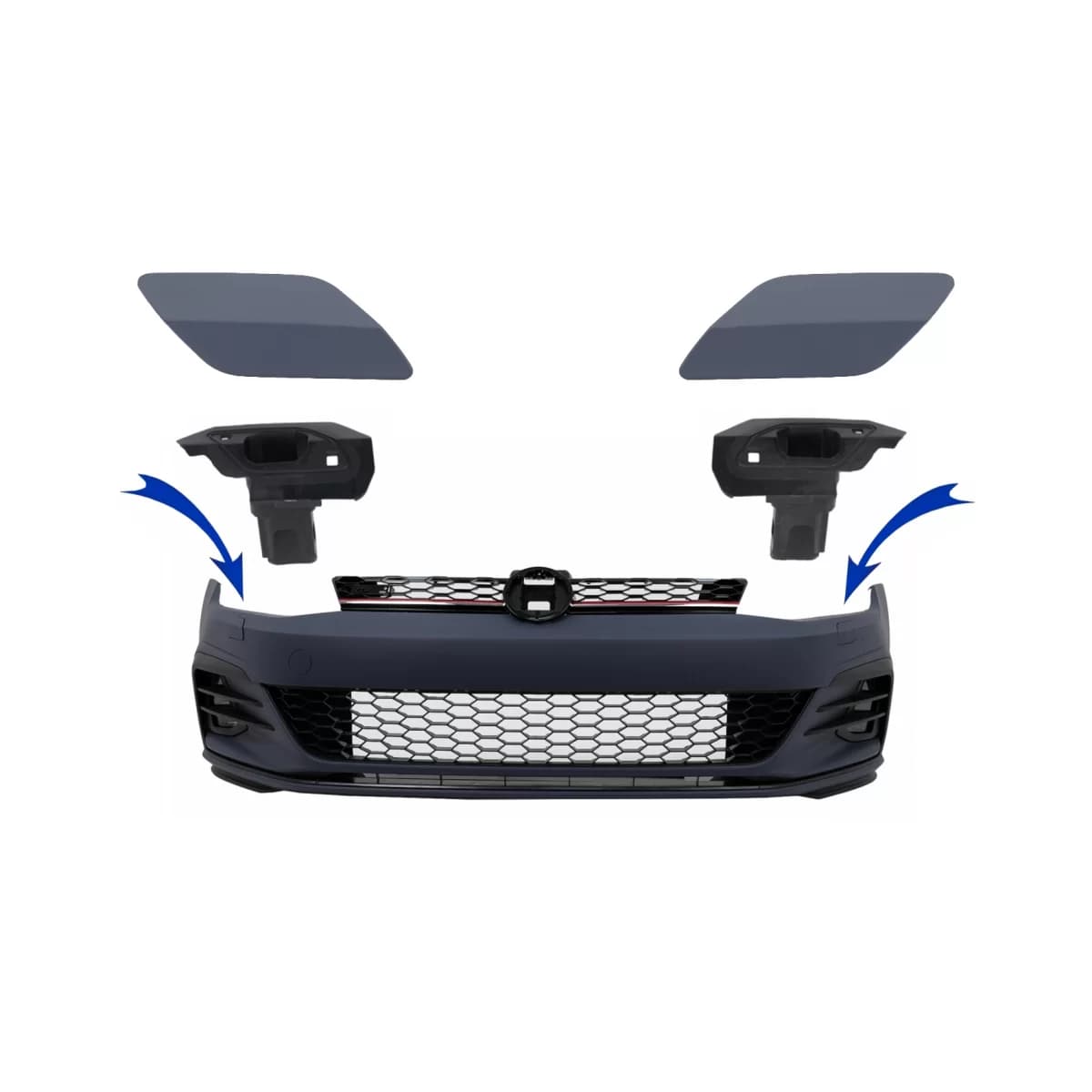 SRA Covers suitable for VW Golf 7.5 (2017-2020) only for Front Bumper GTI Design