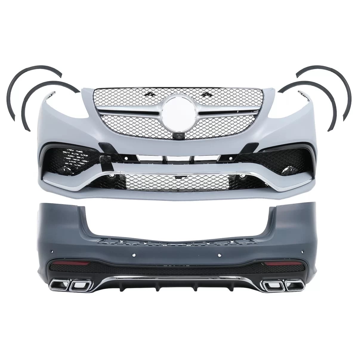 Complete Body Kit suitable for Mercedes GLE SUV W166 (2015-2019) 63 Design