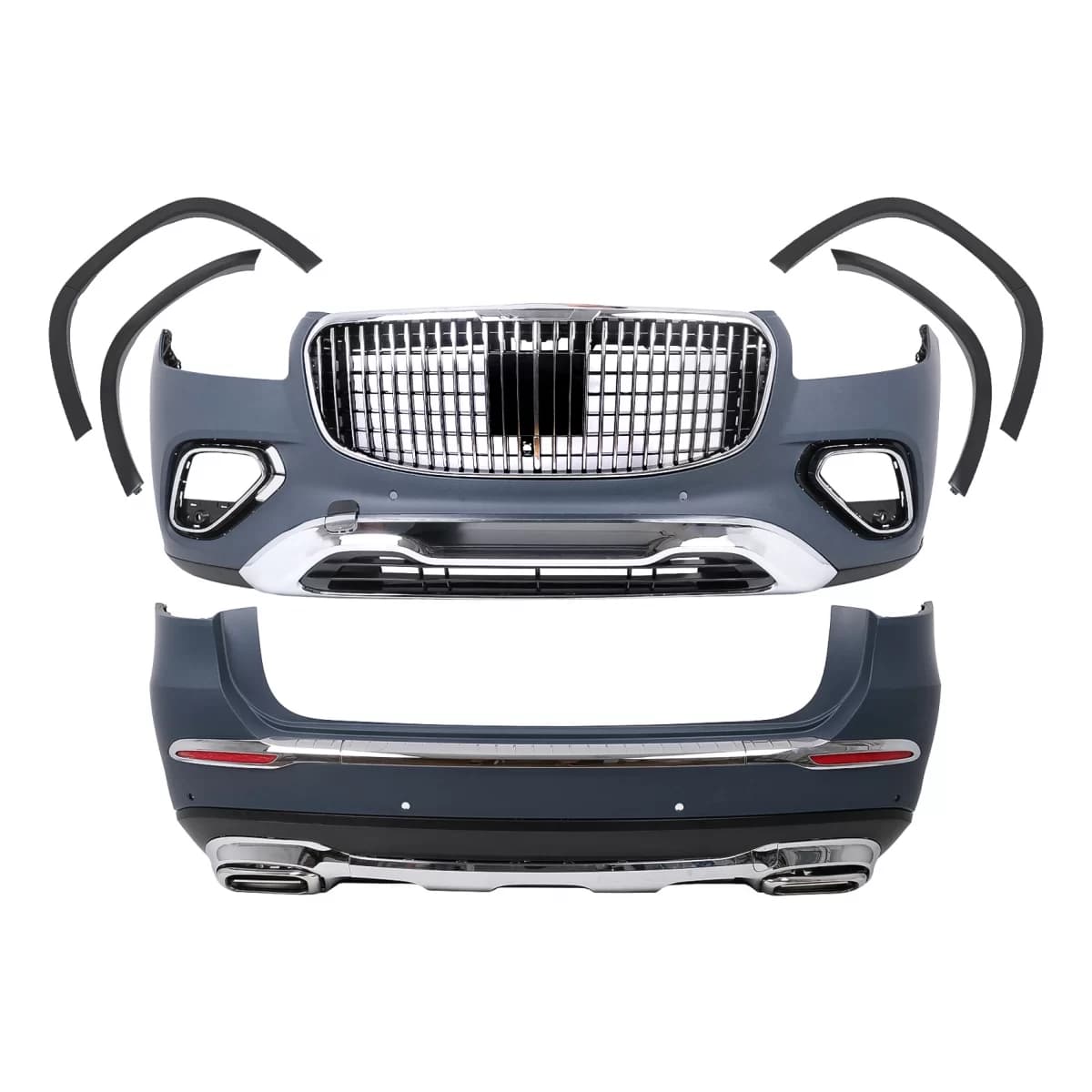 Body Kit suitable for Mercedes GLS SUV X167 (2019-2023) Conversion to 2024 Design