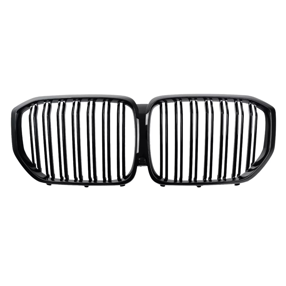 Central Kidney Grilles suitable for BMW X5 G05 (2018-2022) Double Stripe M Design Piano Black