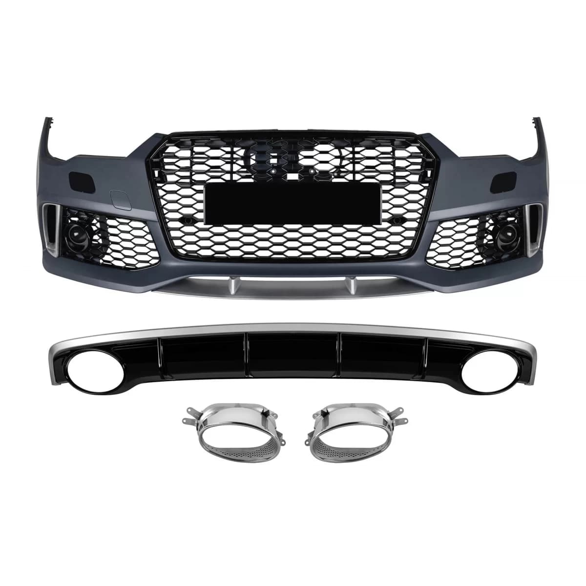 RS7 package suitable for Audi A7 2015-2017 for the model with rear S-line bumper
