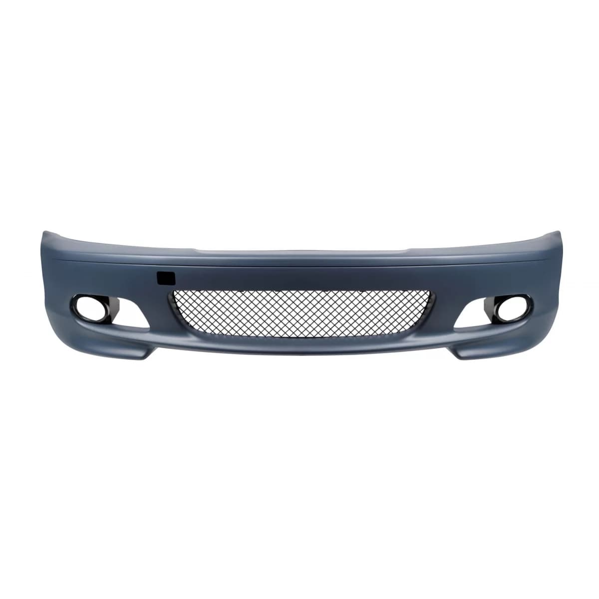 Front M Technik bumper suitable for BMW 3 Series E46 Coupe, Cabriolet 1998-2005 without fog lights