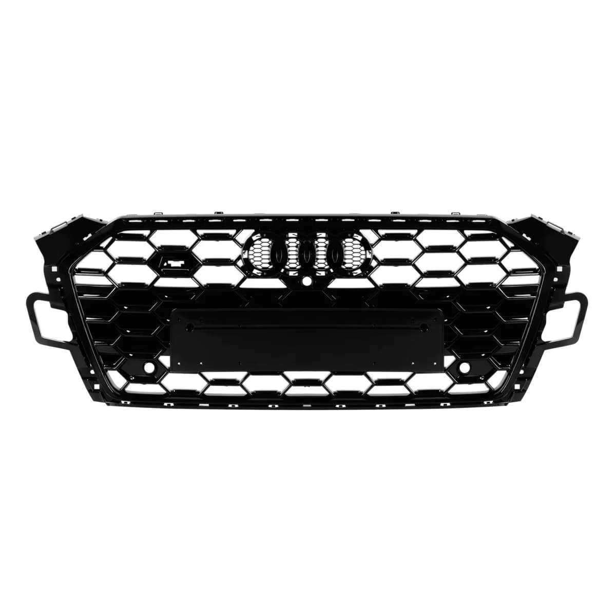 Gloss Black S5-style grille, suitable for S line front bumper for Audi A5 Sportback, Coupe, Cabrio 2020-2024
