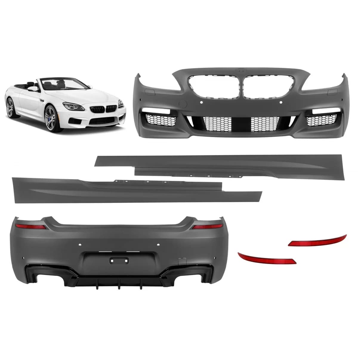 M Tech style tuning package suitable for BMW 6 Series F12, F13 2011–2015