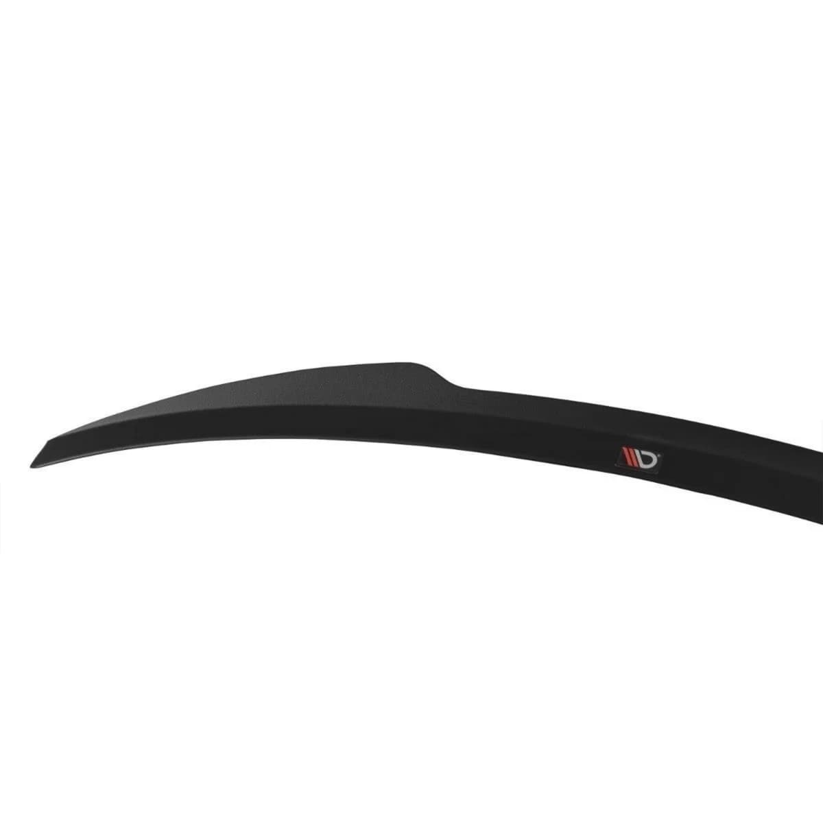 Maxton Design S4 type spoiler suitable for Audi A4 B8 sedan trunk 2012-2015, black lacquer