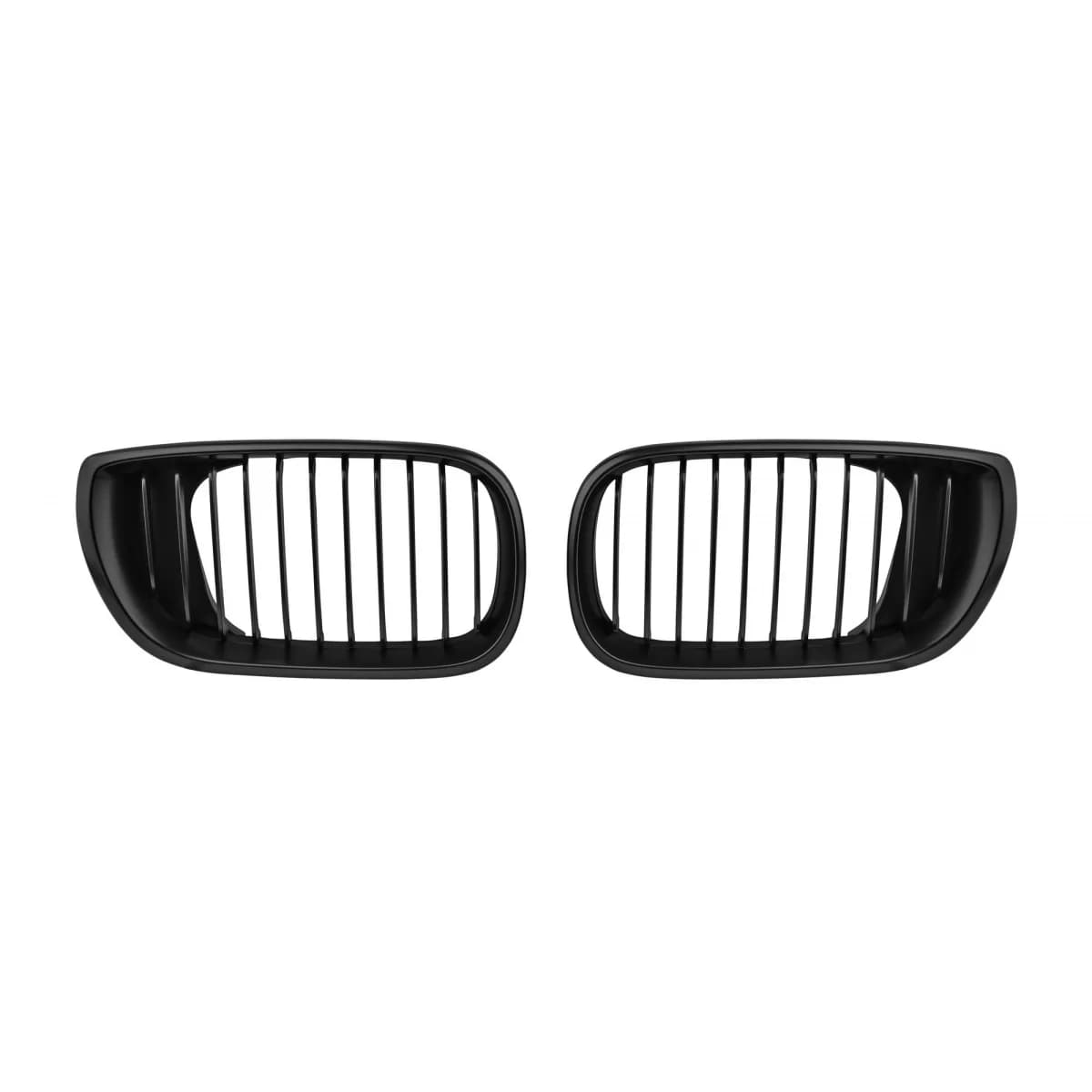 Black matte kidneys suitable for BMW 3 Series E46 sedan, touring 2001-2005