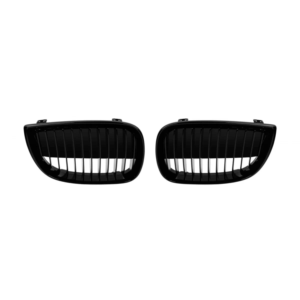 Black kidney grilles suitable for BMW Series 1 E81, E87 2004-2007