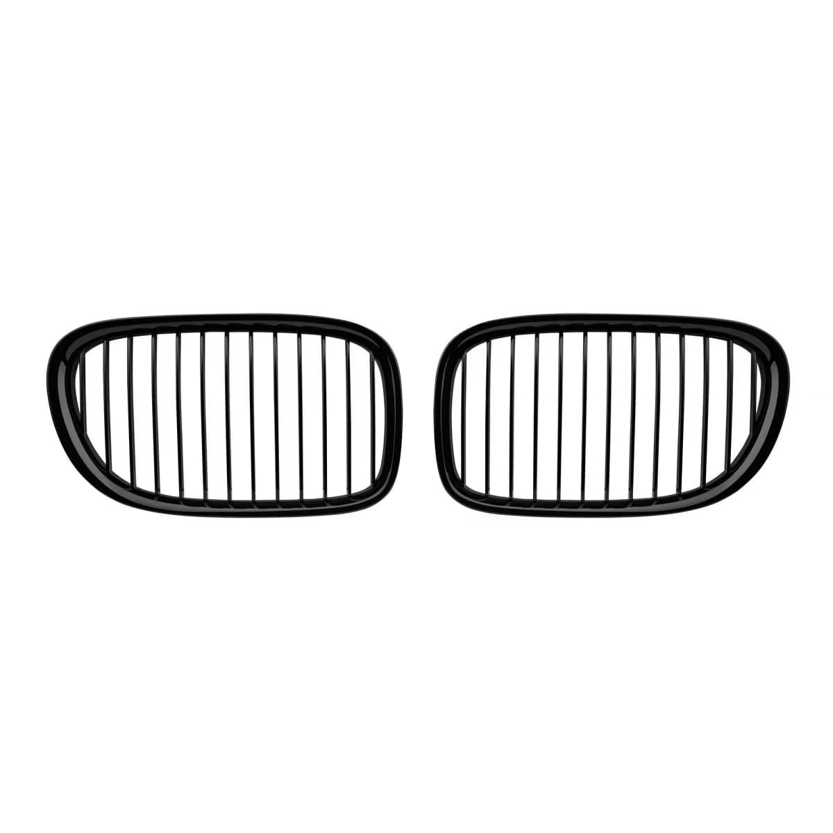 Black kidney grilles suitable for BMW 7 Series F01 short wheelbase, F02 long wheelbase 2008-2015