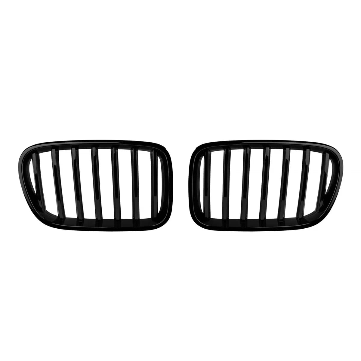 Black kidney grilles suitable for BMW X3 F25 2010-2014