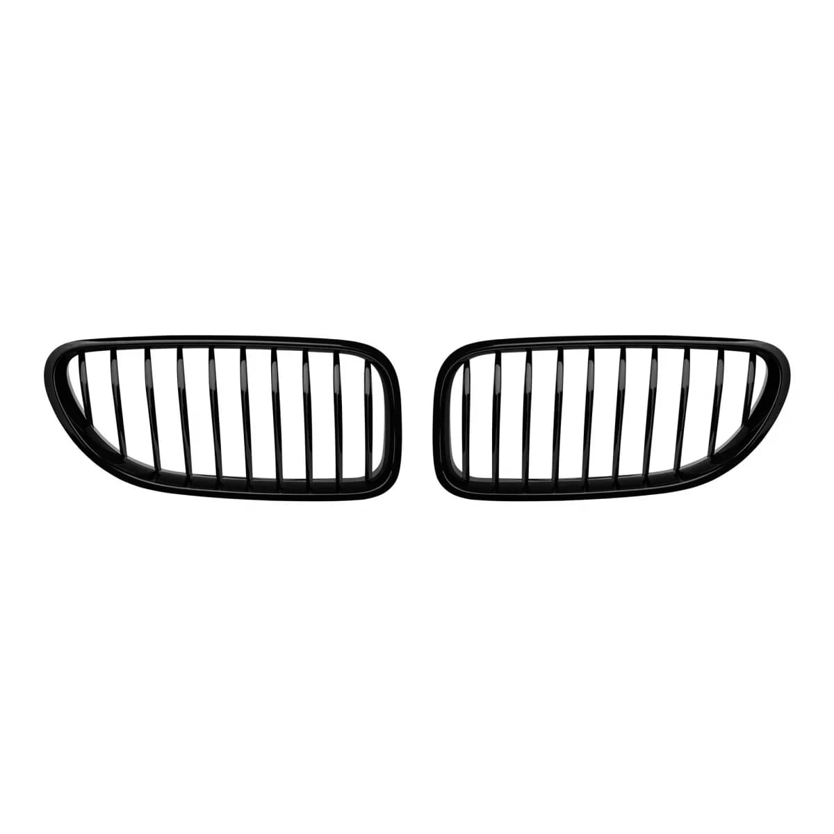 Black kidney grilles suitable for BMW 6 Series F06 Gran Coupe, F12 Cabriolet, F13 Coupe 2011-2018