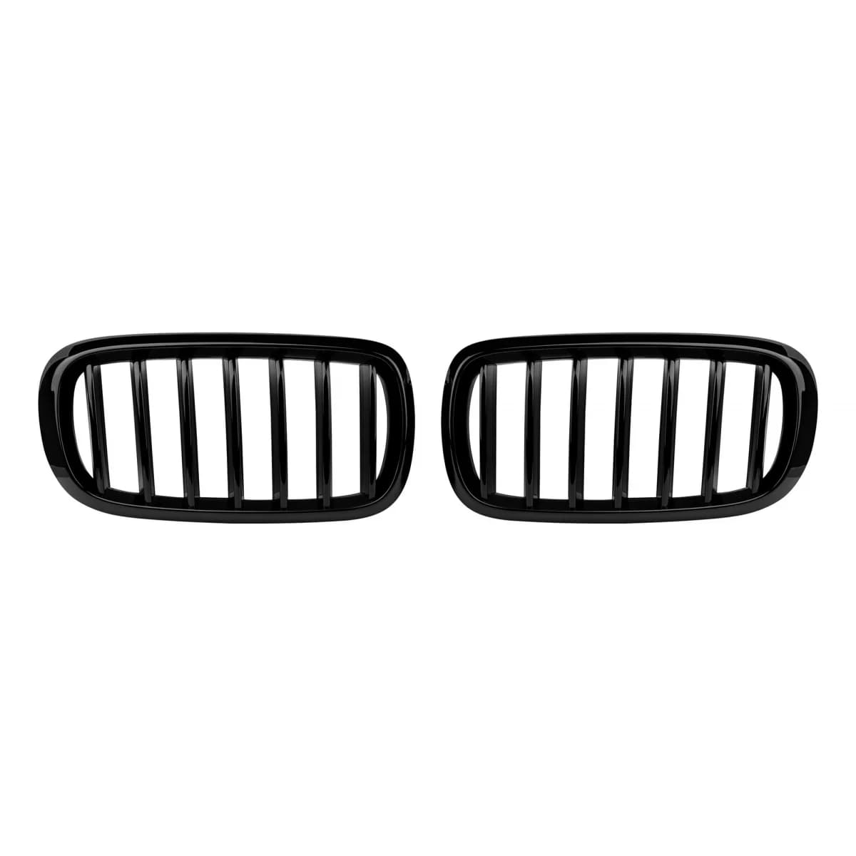 Black kidney grilles suitable for BMW X5 F15 2013-2018, X6 F16 2014-2019