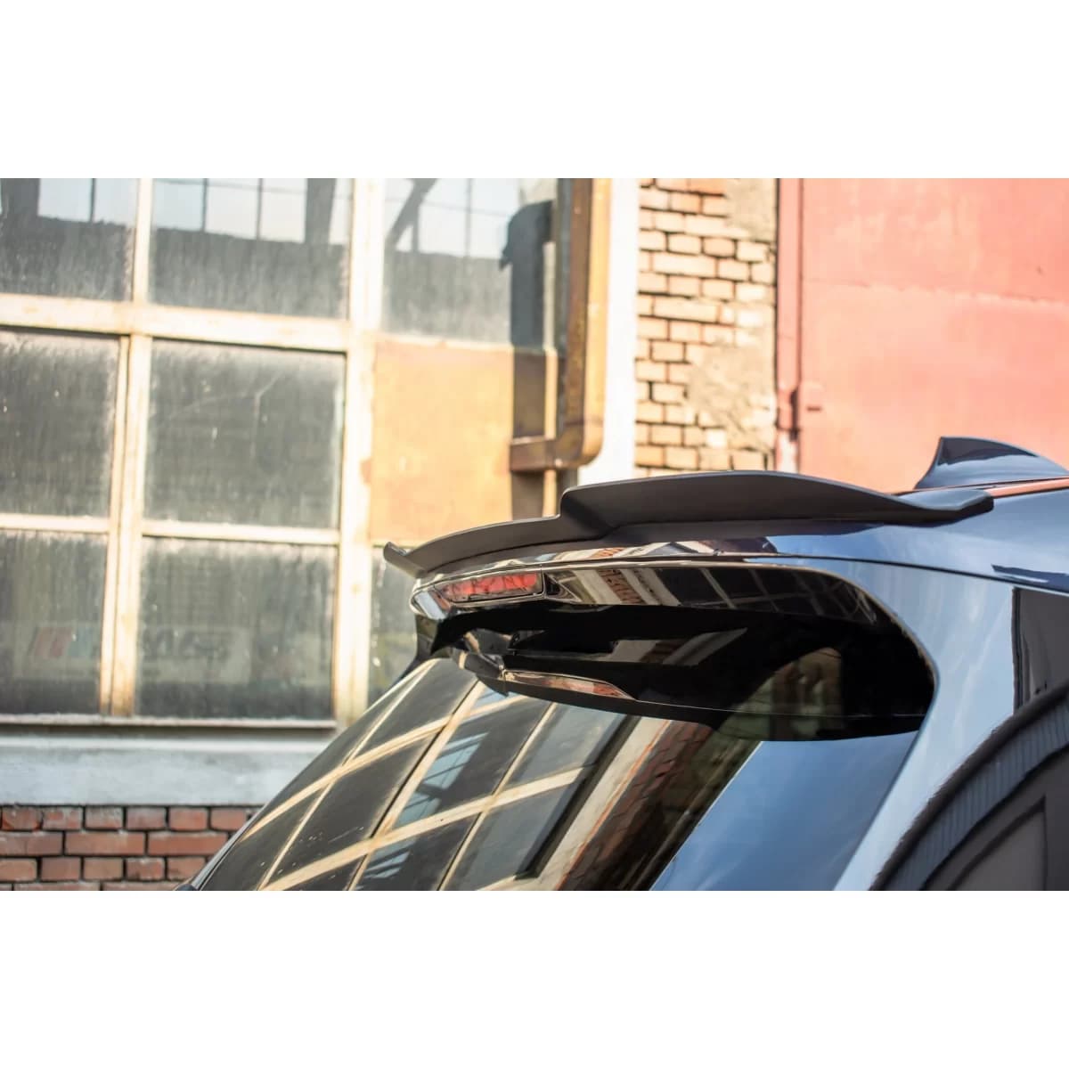Maxton Design M Technik type spoiler suitable for BMW X5 G05 trunk after 2018, black lacquer