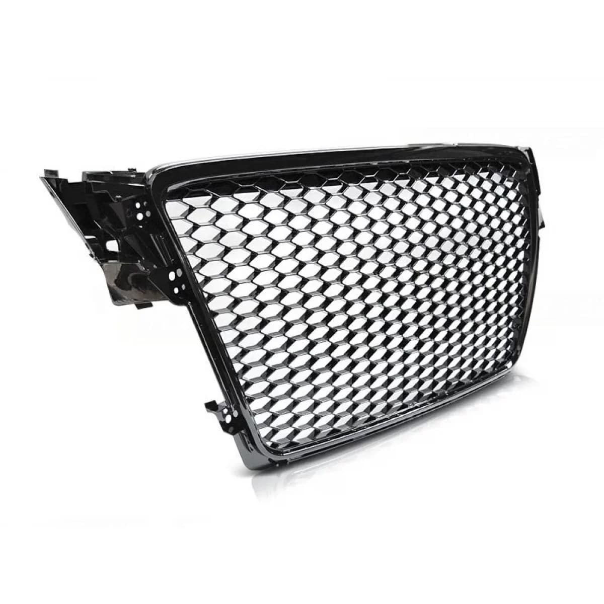 Black lacquer RS type grille suitable for Audi A4 B8 sedan, wagon 2008-2011
