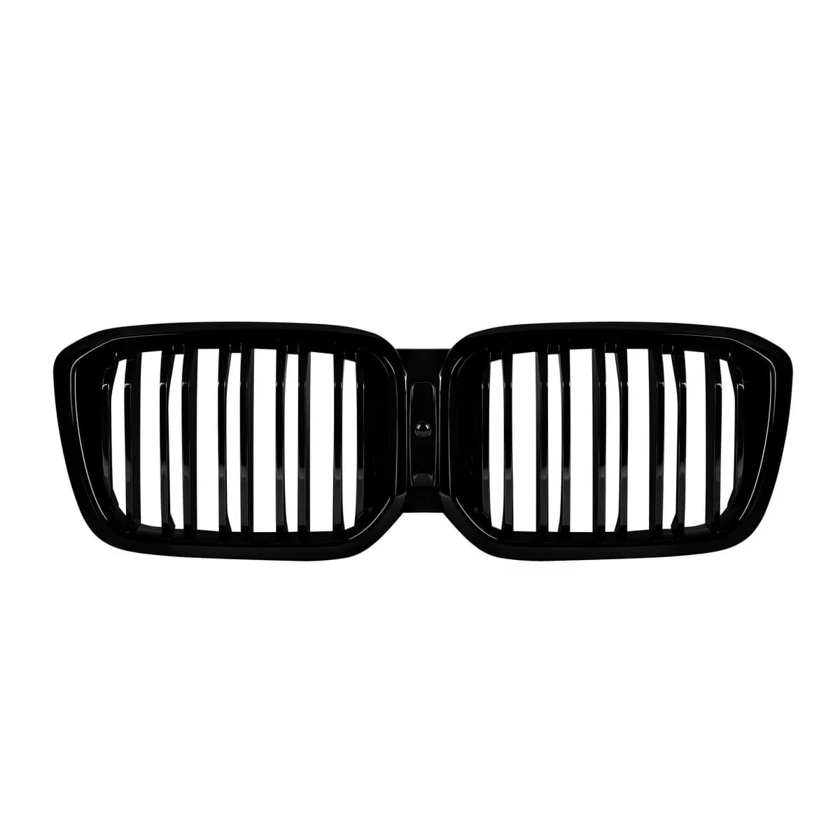 Double slat kidneys in black lacquer suitable for BMW X3 G01, X4 G02 after 2022