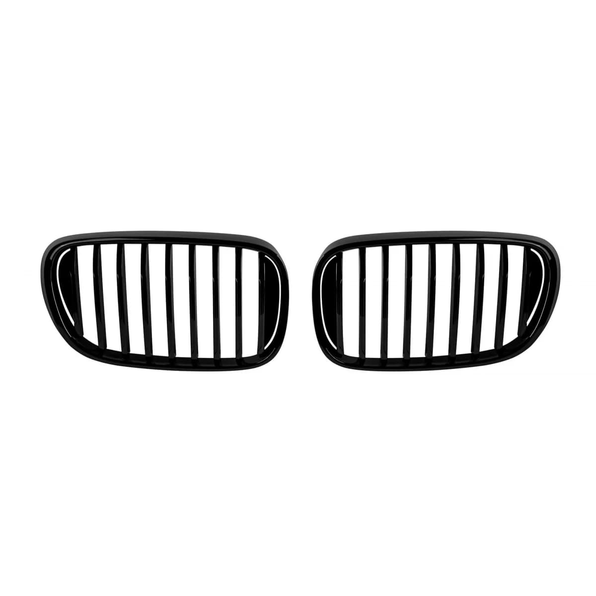 Black kidney grilles suitable for BMW 7 Series G11 short wheelbase, G12 long wheelbase 2015-2018