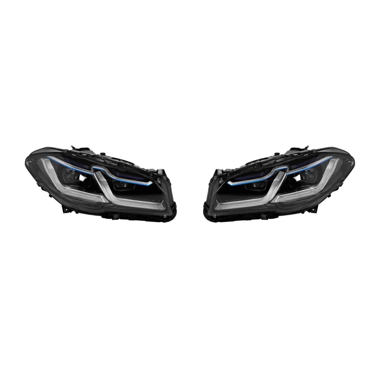 LED headlight set suitable for BMW 5 Series F10, F11 2014-2017 for models with factory xenon headlights, left and right