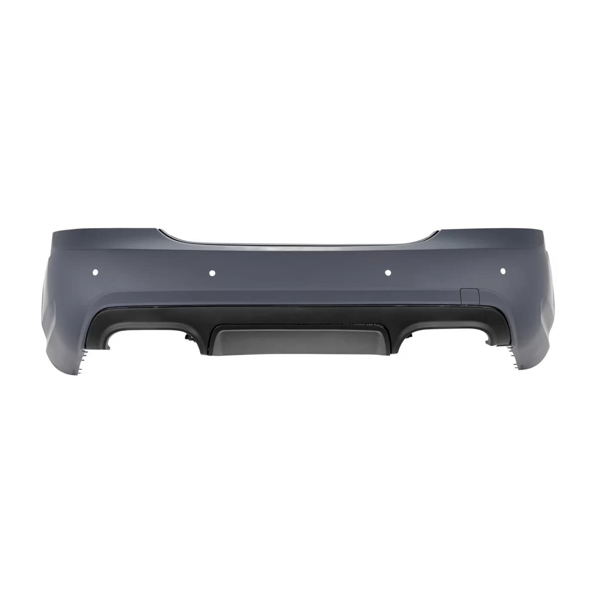 Rear A Design bumper type S65 suitable for Mercedes S-Class W221 2006-2013 with PDC/2 diffuser/2 exhaust tip -oo--oo-