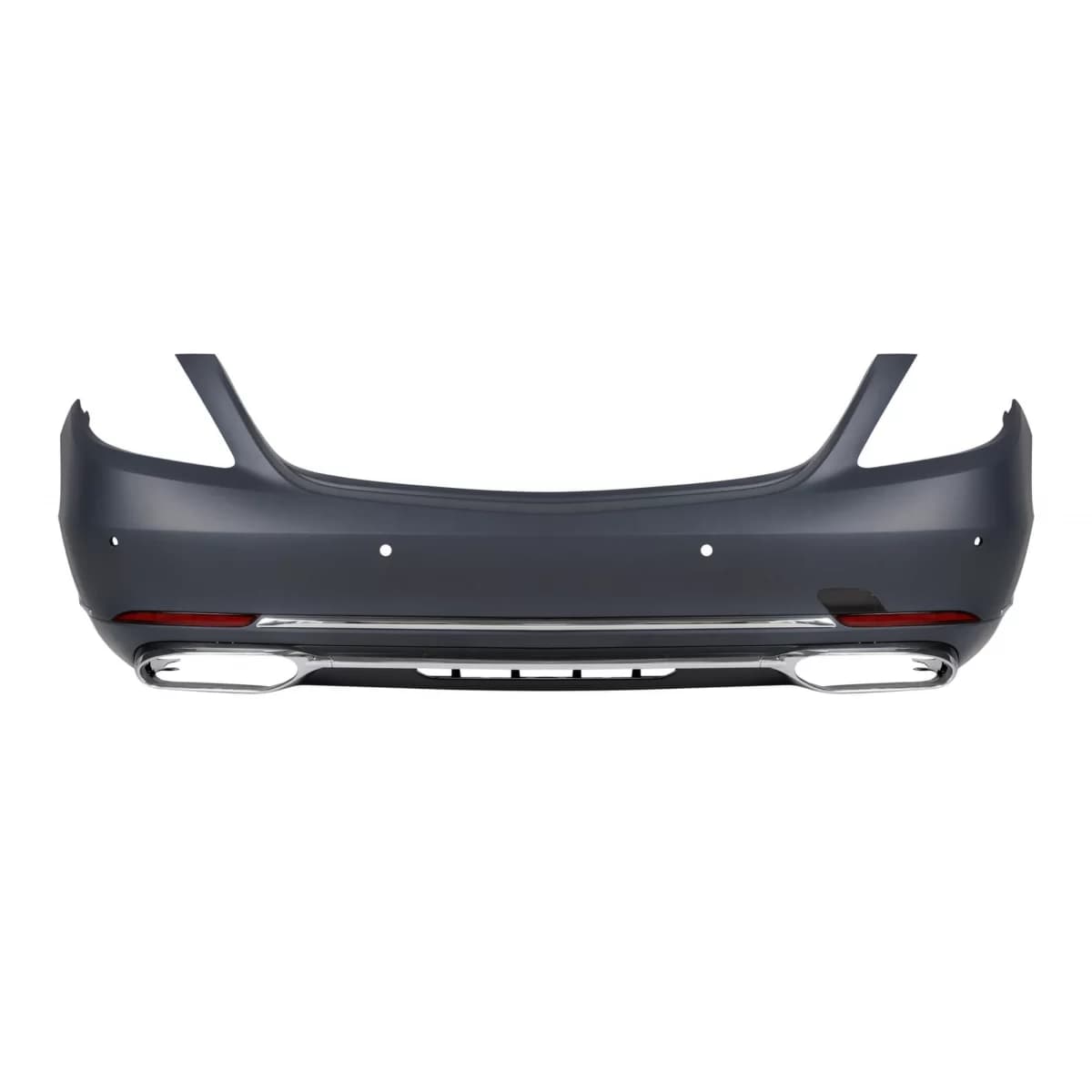 Rear MB design bumper suitable for Mercedes S-Class W222 2018-2020