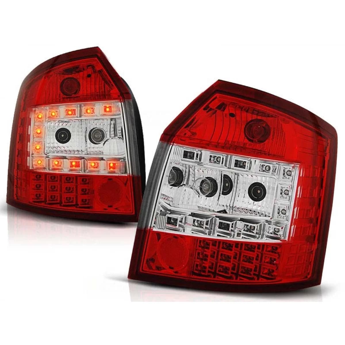 LED tuning tail light kit suitable for Audi A4 10.2000-10.2004 estate, left and right