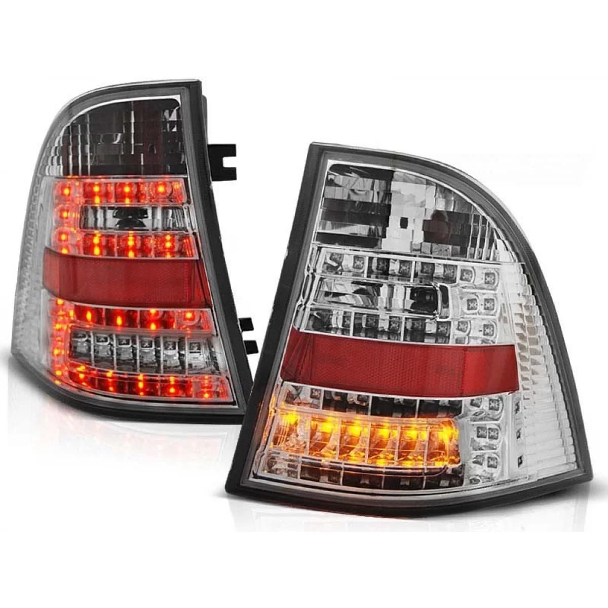 LED tuning tail light set suitable for Mercedes W163 ML-Class 03.1998-2005, left and right